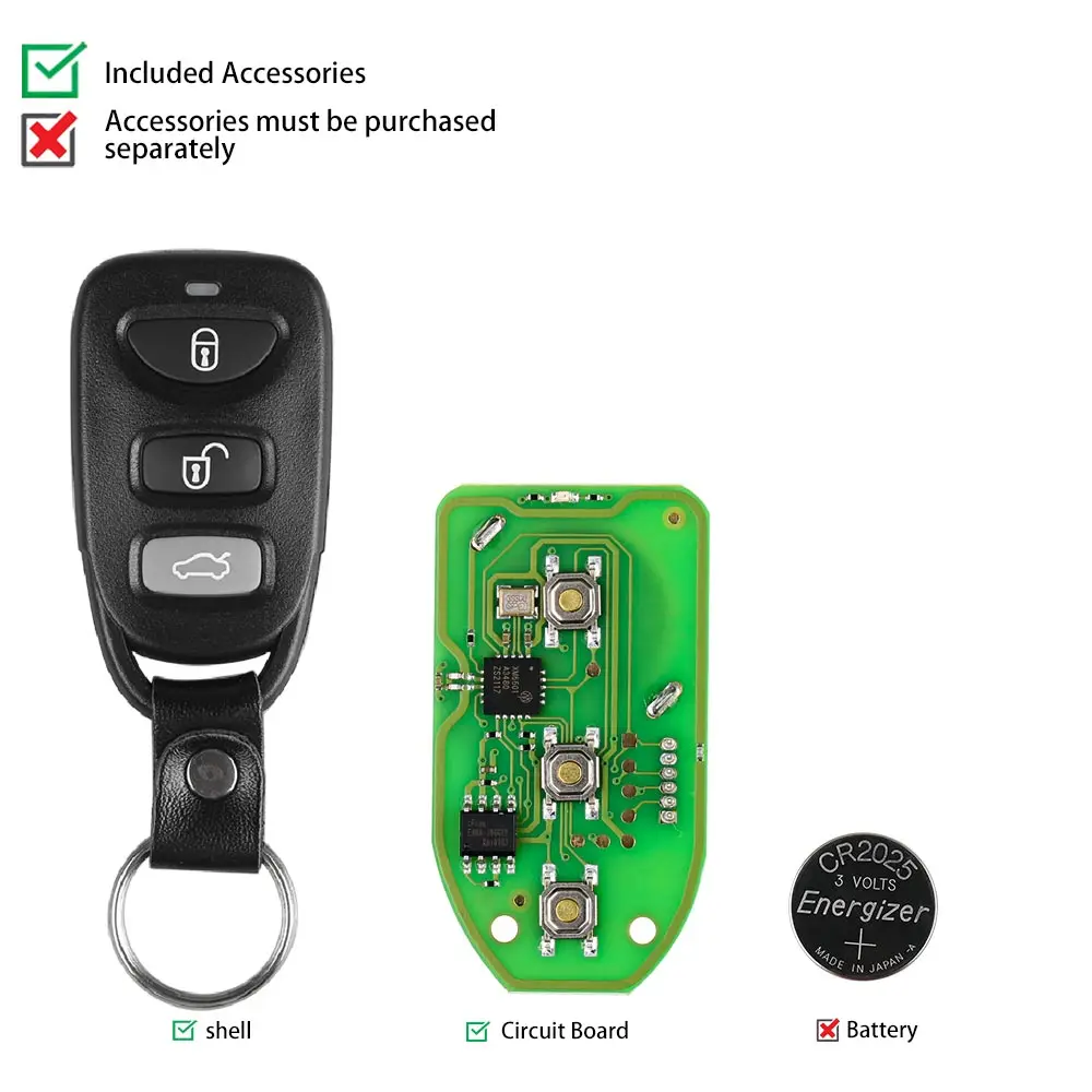 Telecomande Xhorse pour Opel Agila 2004-2010